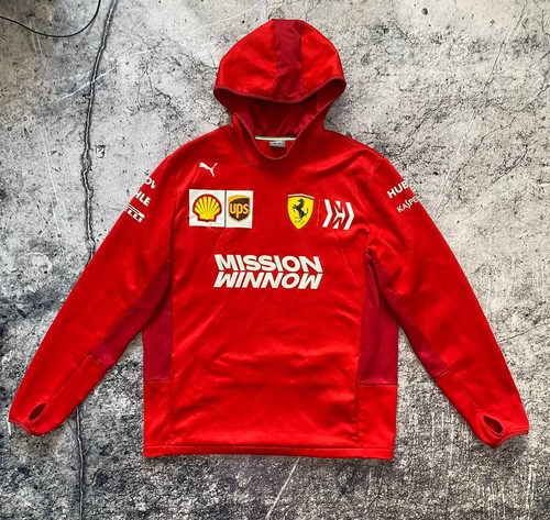 Felpa con cappuccio ferrari - con,