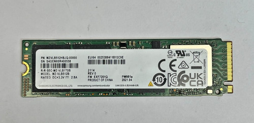 Samsung pm981a 512 2280 - samsung,