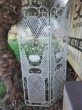 Set da  Giardino in Ferro Battuto Beige