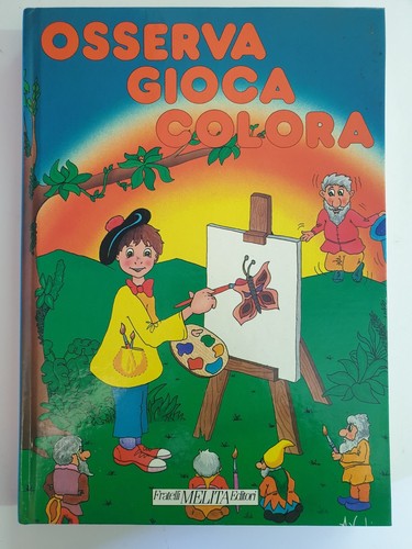 Libro vintage osserva gioca - vintage.,