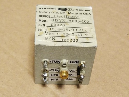 Systron donner sdyx 3001 103 - donner, sdyx-3001-103