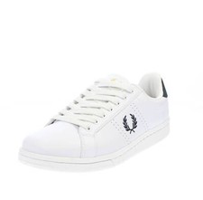 Fred Perry Sneakers Basse In Pelle Bianco - Taglia 40 [6.5 US 25.5cm] Scarpe