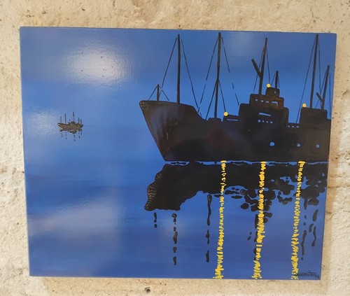 Peinture artiste sétois - de,
