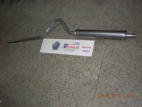 270107 marmitta tubo terminale - marmitta,