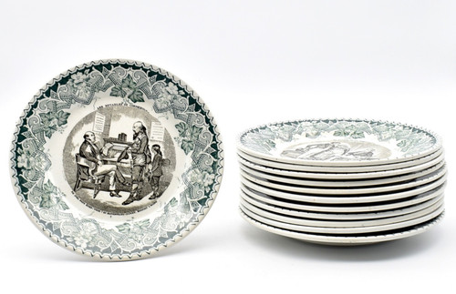 Luneville piatti parlanti - luneville, 1