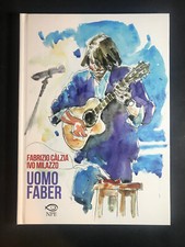 CARTONATO UOMO FABER FABRIZIO DE ANDRE- CALZIA E IVO MILAZZO  ED.NPE    (cod.G5)