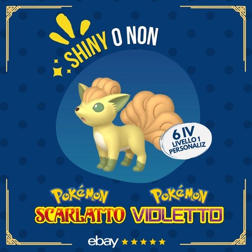 Vulpix shiny non 6 iv - non, ✨