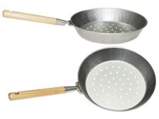 PADELLA TOSTACASTAGNE MANICO LEGNO CM. 26