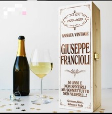 Cassettina Porta Vino in Legno