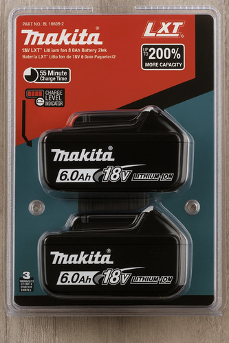 Pack makita bl1860b 18v - makita, bl1860b-2