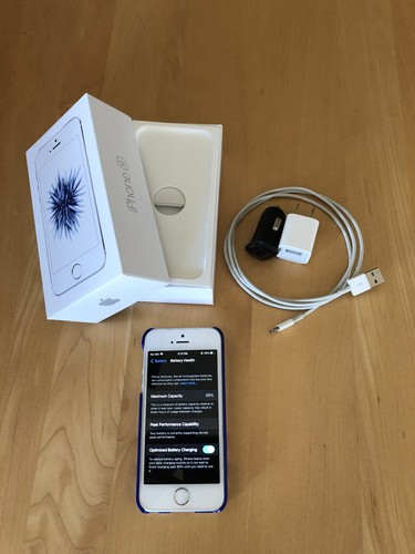 Apple iphone argento - iphone, argento/bianco