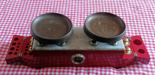 Bilancia vintage due - bilancia, piatti