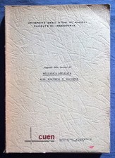 Appunti delle lezioni di