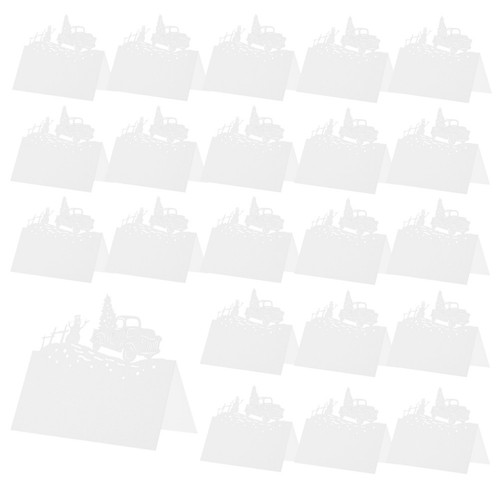 Pcs cartoncini segnaposto - ,