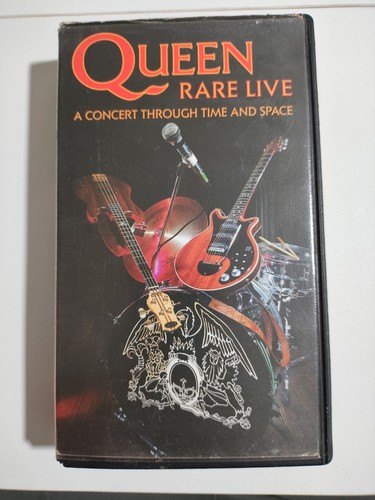 Vhs queen rare live 1989 - vhs,