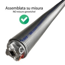 Molla per sezionale industriale - Su misura con attacchi - Lunghezza in nota