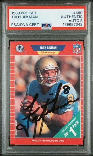 1989 pro set troy aikman - 1989,