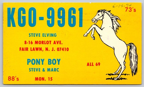 1974 radio qsl - radio,