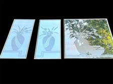 Specchio trittico inciso set