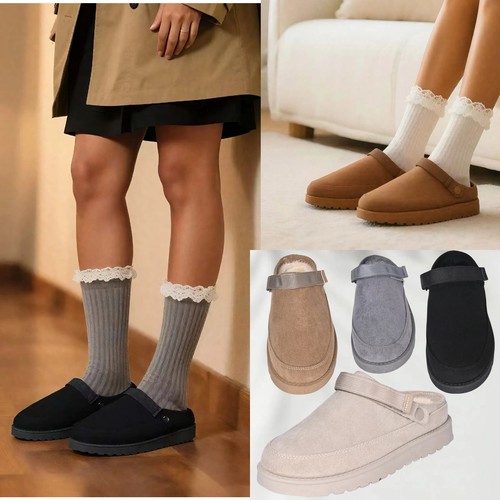 Zoccoli donna ciabatte slip-on