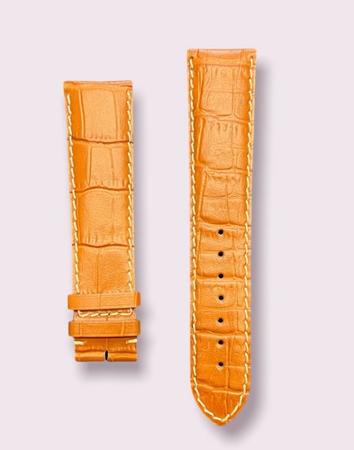 Cinturino pelle stampata gold