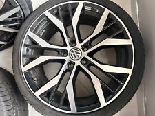 4 CERCHIi IN LEGA VOLKSWAGEN GOLF 7,5 X 19 " ET 51 ORIGINAL SANTIAGO 5G0601025A