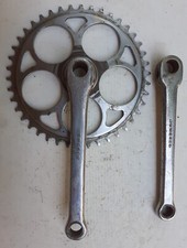 Guarnitura bici epoca marcata LEGNANO, in acciaio, denti 42,  Bianchi Gloria