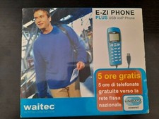 Telefono Skype WAITEC E-ZI PHONE PLUS Voip USB  2.0 (mai usato)