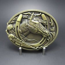 Fibbia Western Cavallo, Piume