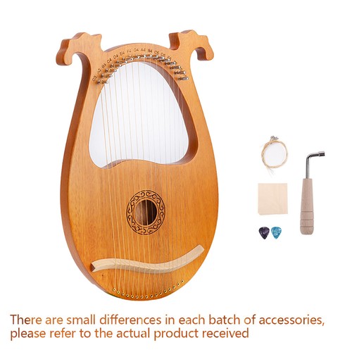 Lyre harp corpo mogano 16 - lyre,