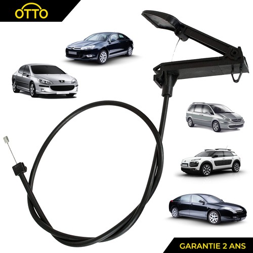 Câble tirette ouverture - , capot