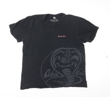 Mens UK Size L Cobra Kai Black