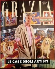 GRAZIA - LE CASE DEGLI ARTISTI - NUMERO 18 / 10 APRILE 2025 NUMERO STRAORDINARIO