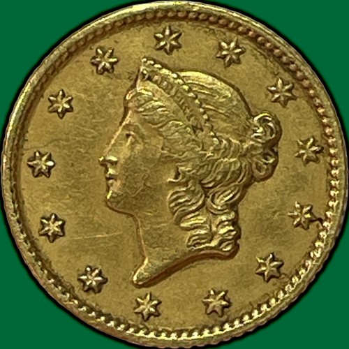 Moneta oro dollaro testa - , di