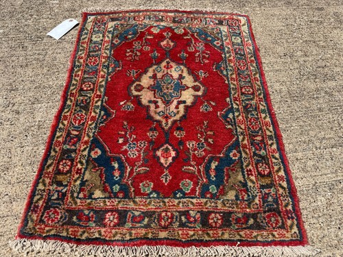 Tappeto orientale antico rosso - orientale,