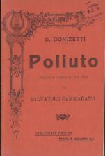 LIBRETTO D'OPERA G. DONIZETTI