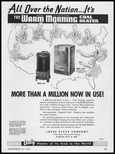 1946 locke stove - stove, kansas