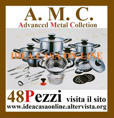 Amc batteria pentole luxory - amc, 48