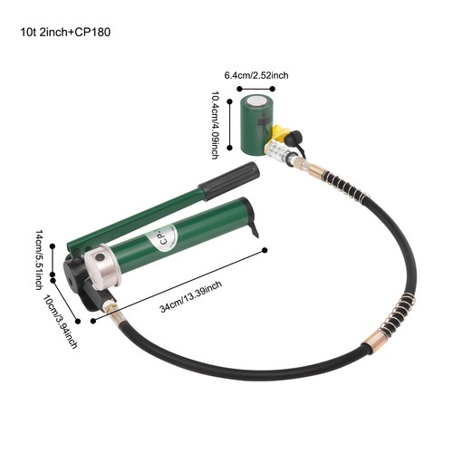 Cric idraulico portatile - cric,