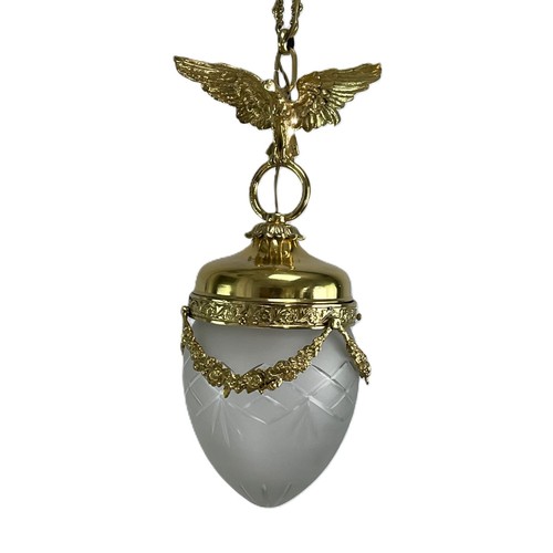 Lampadario art nouveau con - lampadario,