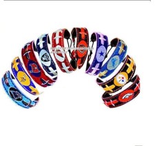 BRACCIALE NFL VERA PELLE GAME