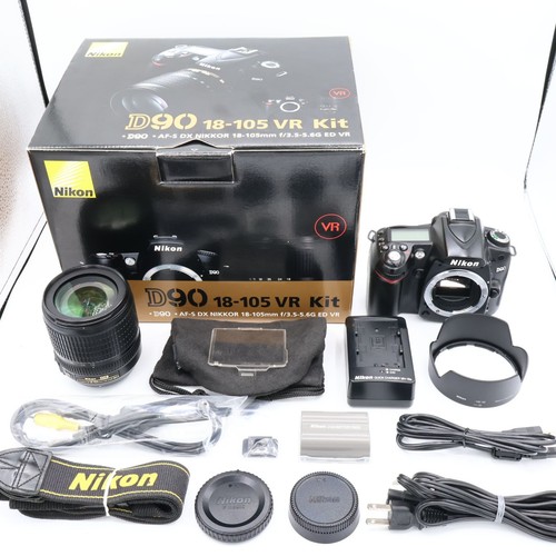 Nikon d90 d90lk18 105 dslr - nikon, d90lk18-105