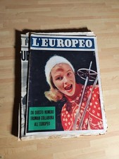 L'europeo Settimanale D'epoca