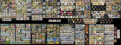 Lotto 150 cpl diversi - set, mnh