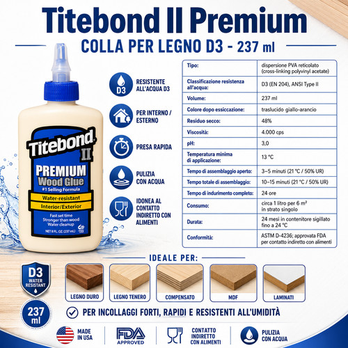 Titebond premium wood - titebond, glue