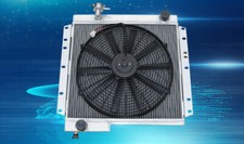 3 ROW ALUMINUM RADIATOR & FAN