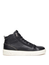 SCARPE SNEAKERS ALTE UOMO NERO