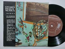 VOL. XI  N. 12 CANZONE NAPOLETANA - STORIA DELLA MUSICA - DISCO 33 GIRI e 1/3