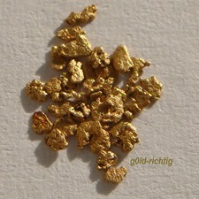 25 PEPITE D'ORO dall'Alaska