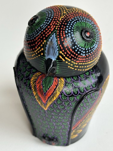 Vintage hand painted black - painted,